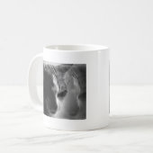 BW Kat Gezicht Koffiemok (Voorkant links)