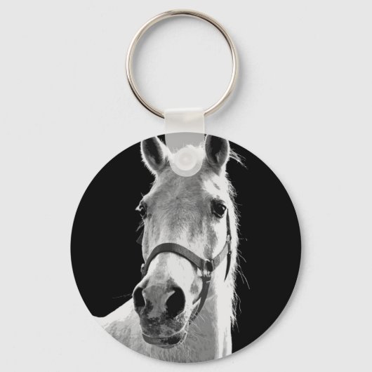 BW-paard Sleutelhanger (Voorkant)