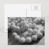 BW Pearl-foto Briefkaart (Voorkant / Achterkant)