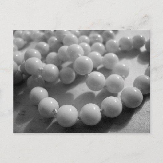 BW Pearl-foto Briefkaart (Voorkant)