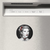 BW Portretmagneet Magneet (Insitu (Vaatwasser))