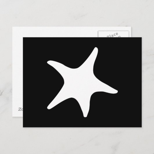 BW Starfish Briefkaart (Voorkant / Achterkant)