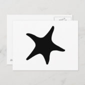BW Starfish Briefkaart (Voorkant / Achterkant)