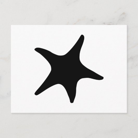 BW Starfish Briefkaart (Voorkant)