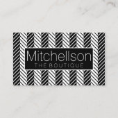 BW Striped Mini Chev Black Label (Voorkant)