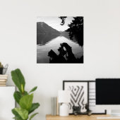 bw uitzicht 1 poster (Thuiskantoor)