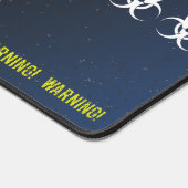 BW! WAARSCHUWING BIOLOGISCH GEVAAR! SKULL BUREAUMAT (Hoek)