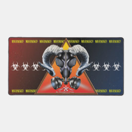 BW! WAARSCHUWING BIOLOGISCH GEVAAR! SKULL BUREAUMAT