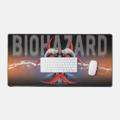 BW! WAARSCHUWING BIOLOGISCH GEVAAR! SKULL BUREAUMAT (Keyboard & Muis)