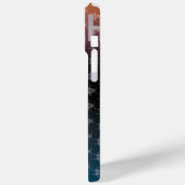 BW! WAARSCHUWING BIOLOGISCH GEVAAR! SKULL" Case-Mate iPhone CASE (Achterkant / Links)