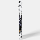 BW! WAARSCHUWING BIOLOGISCH GEVAAR! SKULL Case-Mate iPhone CASE (Achterkant / Links)