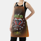 BW! WAARSCHUWING BIOLOGISCH GEVAAR! SKULL SCHORT (Insitu)