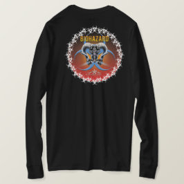 BW! WAARSCHUWING BIOLOGISCH GEVAAR! SKULL T-SHIRT