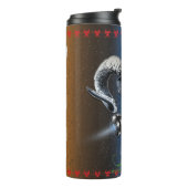 BW! WAARSCHUWING BIOLOGISCH GEVAAR! SKULL THERMOSBEKER (Gedraaid links)