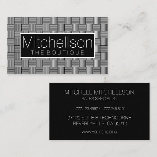 BW Weave Black Label (Voorkant / Achterkant)