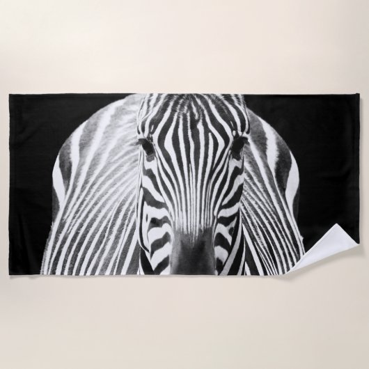 BW Zebra Strandlaken (Voorkant)