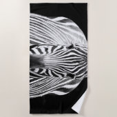 BW Zebra Strandlaken (Voorkant)
