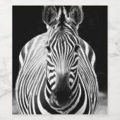 BW Zebra Wijn Etiket (Enkel label)