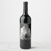 BW Zebra Wijn Etiket (Voorkant)