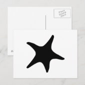 BW Zeester Briefkaart (Voorkant / Achterkant)