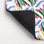 "Bwaaien in de wind" Abstracte Mousepad Muismat (Hoek)