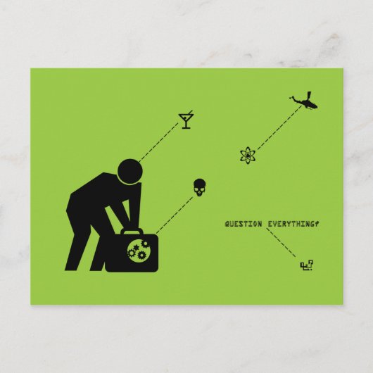 Bwamm - Vraag Alles 004 Briefkaart (Voorkant)