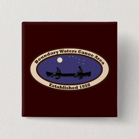 BWCA Emblem Vierkante Button 5,1 Cm (Voorkant)