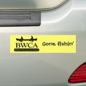 BWCA/Hike Fish Canoe Camp Bumpersticker (Op auto)