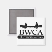BWCA/Hike Fish Canoe Camp Magneet (Voorkant / Achterkant)