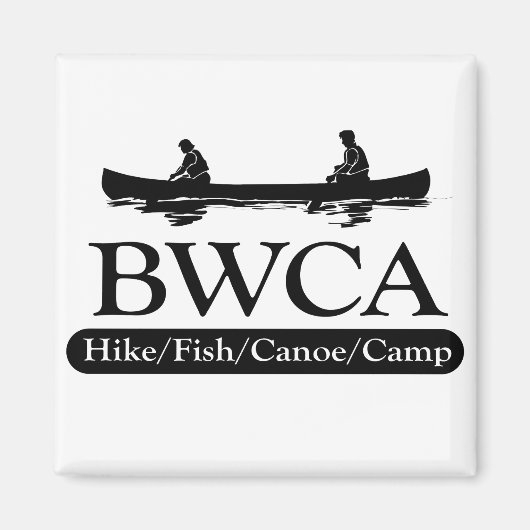 BWCA/Hike Fish Canoe Camp Magneet (Voorkant)