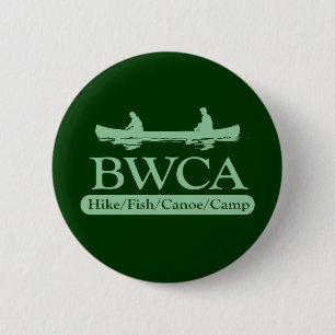 BWCA/Hike Fish Canoe Camp Ronde Button 5,7 Cm