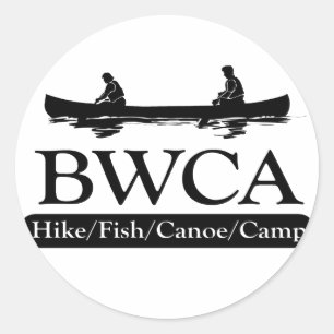 BWCA/Hike Fish Canoe Camp Ronde Sticker