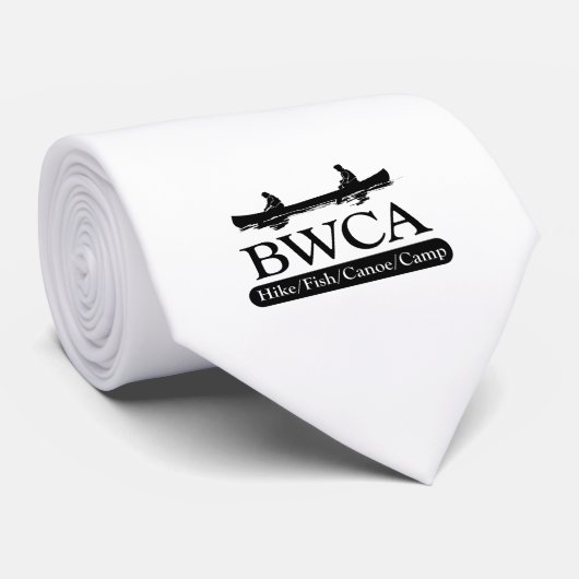 BWCA/Hike Fish Canoe Camp Stropdas (Opgerold)