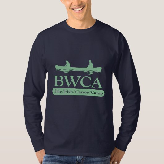 BWCA/Hike Fish Canoe Camp T-shirt (Voorkant)