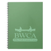 BWCA-journalen Notitieboek (Voorkant)