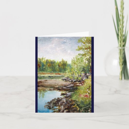 BWCA-meer Twee Notecard Kaart (Voorkant)