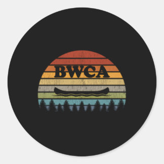 BWCA Minnesota Canoe Ronde Sticker