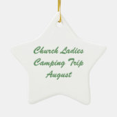 BWCA Ornament in Green (Achterkant)