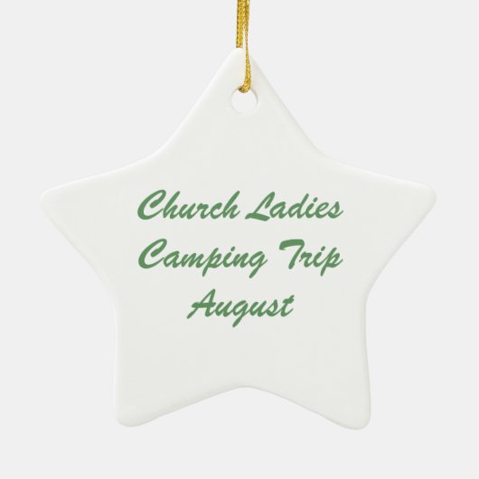 BWCA Ornament in Green (Achterkant)