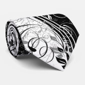 BWgrunge Stropdas (Opgerold)