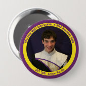 BWHS-4125 RONDE BUTTON 4,0 CM (Voorkant /achterkant)