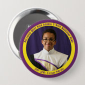 BWHS-9951 RONDE BUTTON 4,0 CM (Voorkant /achterkant)