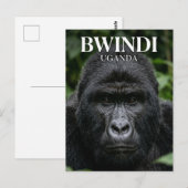 Bwindi ondoordringbaar bos Oeganda Briefkaart (Voorkant / Achterkant)