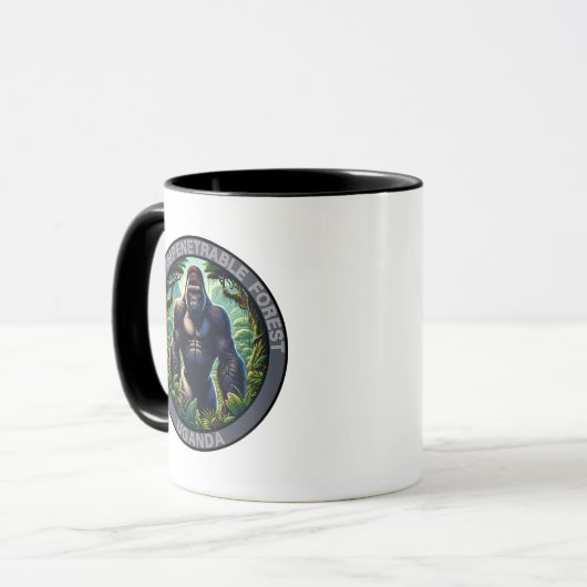 Bwindi Ondoordringbaar Bos Oeganda Mok (Voorkant links)