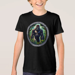 Bwindi Ondoordringbaar Bos Oeganda Tri-Blend Shirt