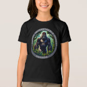 Bwindi Ondoordringbaar Bos Oeganda Tri-Blend Shirt (Voorkant)