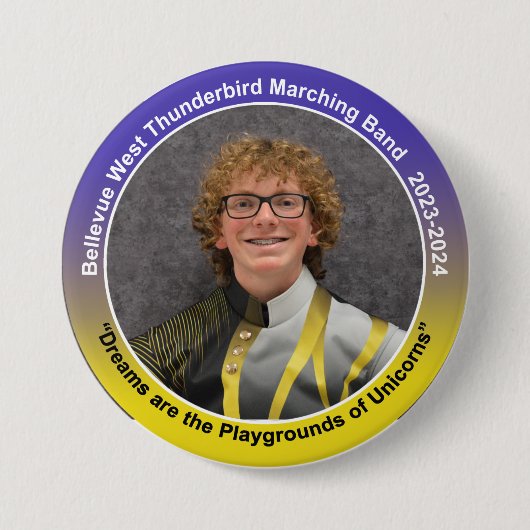 BWMB RONDE BUTTON 7,6 CM (Voorkant)