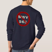BWV565 verboden T-shirt (Achterkant)