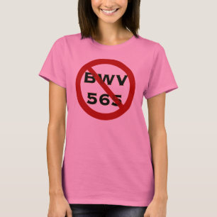 BWV565 Verboden t-shirt