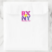 BX Bronx-Sticker Ronde Sticker (Tas)